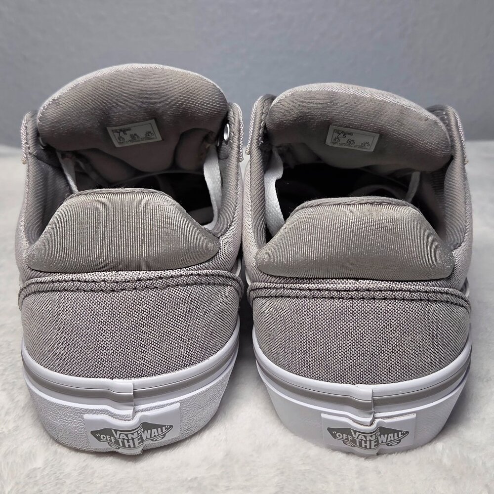 VANS Ward Deluxe Summer Canvas Grey Sneakers – Size: 7.5 W NWOT - Picture 8 of 12